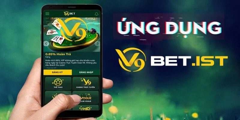 Đăng nhập tài khoản V9bet trên điện thoại cực tiện lợi