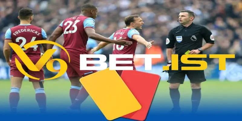 Các loại kèo thẻ vàng phổ biến tại V9bet