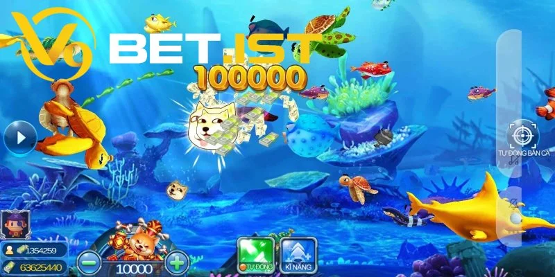 Tựa game bắn cá cực cuốn tại nhà cái V9bet