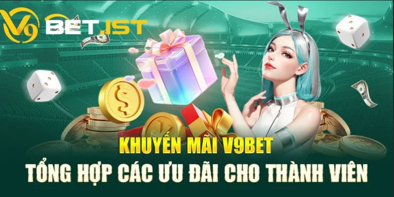 Nạp lần đầu được khuyến mãi lớn cho cược thủ V9bet